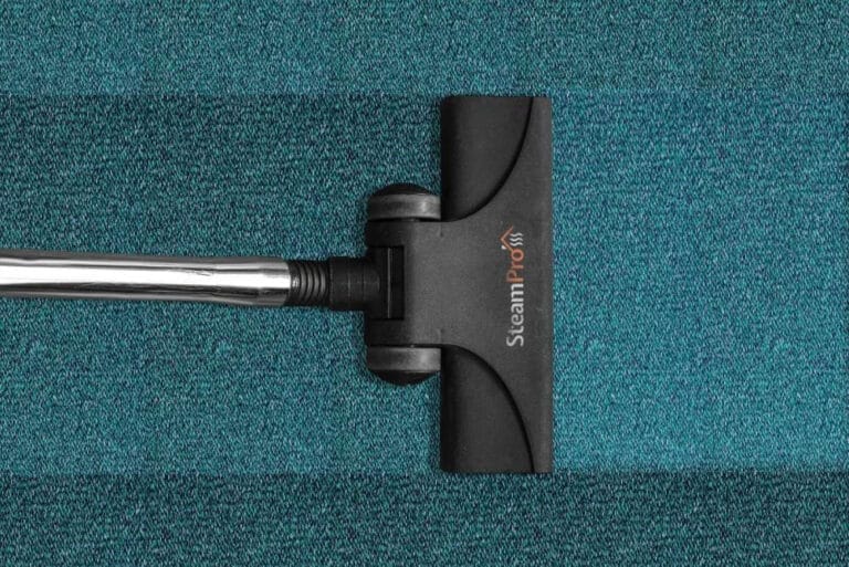 Vacuum cleaner with SteamPro logo