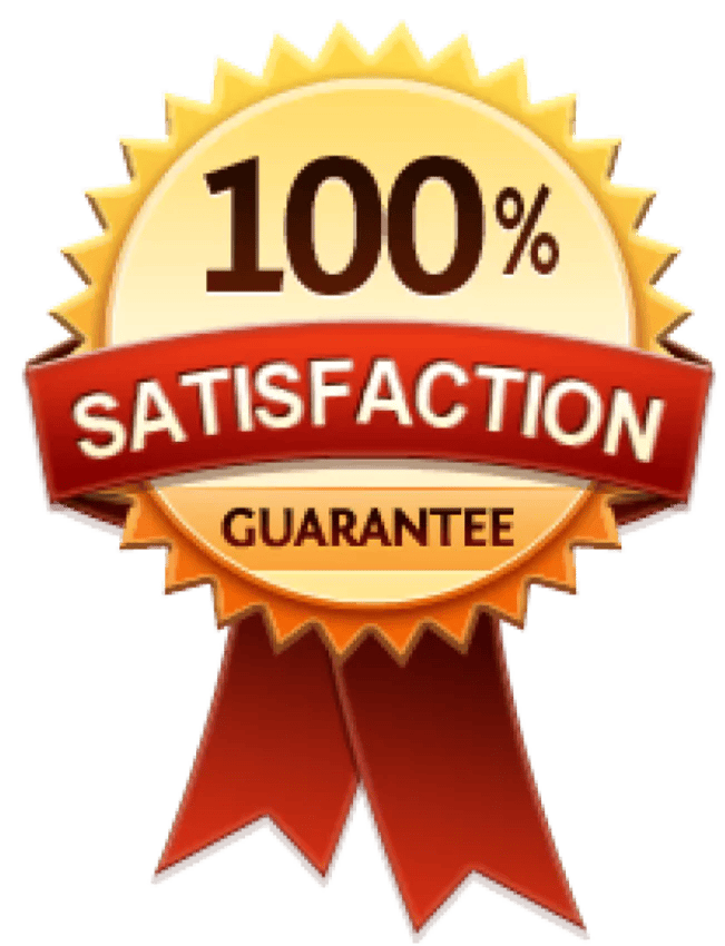 100% Satisfaction Guarantee